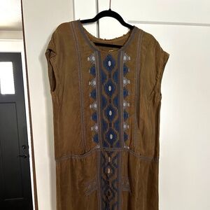 Johnny Was Embroidered Dress